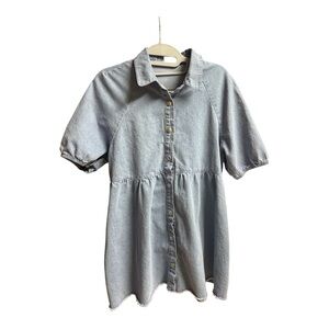 Pink Lily Gray Mini Dress